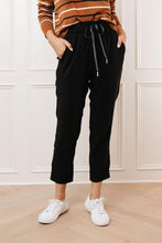 Load image into Gallery viewer, Riley Black Joggers