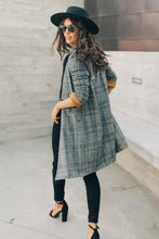 Load image into Gallery viewer, Quinn Plaid Coat