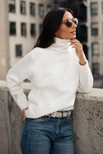 Load image into Gallery viewer, Anna Turtleneck Sweater in Cream-FINAL SALE