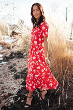 Load image into Gallery viewer, Kara Floral Belted Dress