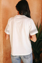 Load image into Gallery viewer, Lace Detail Tee