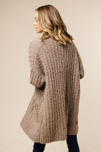 Load image into Gallery viewer, Memory Lane Mocha Cardigan