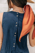 Load image into Gallery viewer, Vero Moda Gabrielle Navy Dress