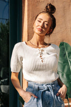 Load image into Gallery viewer, Willa Short Sleeve Sweater