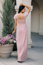 Load image into Gallery viewer, Florence Sweetheart Maxi Dress in Blush