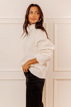 Load image into Gallery viewer, Anna Turtleneck Sweater in Cream-FINAL SALE