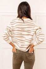 Load image into Gallery viewer, Stella Zebra Striped Sweater
