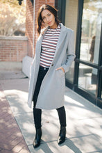 Load image into Gallery viewer, London Wool Coat in Grey - FINAL SALE