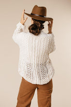 Load image into Gallery viewer, Amandine Knit Sweater in Ivory