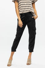 Load image into Gallery viewer, Downtown Cargo Joggers in Black