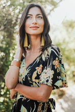 Load image into Gallery viewer, Capulet Black Floral Maxi Dress