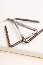 Load image into Gallery viewer, Triangle Resin Earrings

