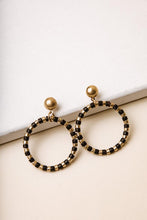 Load image into Gallery viewer, Sabra Beaded Hoops
