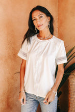 Load image into Gallery viewer, Lace Detail Tee
