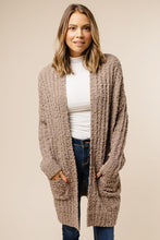 Load image into Gallery viewer, Memory Lane Mocha Cardigan
