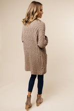 Load image into Gallery viewer, Memory Lane Mocha Cardigan
