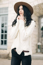 Load image into Gallery viewer, Softly Structured Cable Knit Sweater
