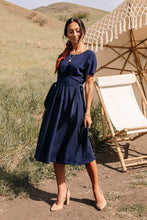 Load image into Gallery viewer, It's a Tie Midi Dress
