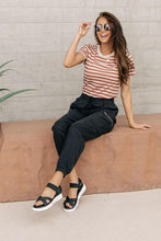 Load image into Gallery viewer, Zipper Cargo Joggers in Black
