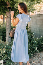 Load image into Gallery viewer, Mirah Striped Midi Dress
