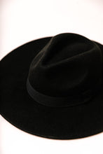 Load image into Gallery viewer, Ada Panama Hat in Black
